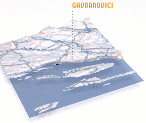 3d view of Gavranovići