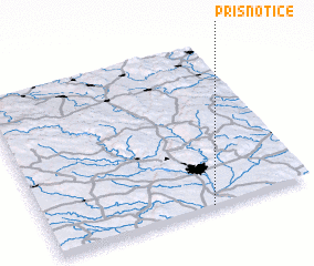 3d view of Přísnotice