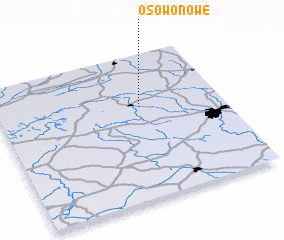 3d view of Osowo Nowe