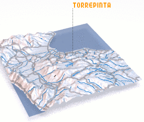 3d view of Torre Pinta