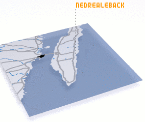 3d view of Nedre Ålebäck