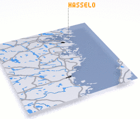 3d view of Hasselö