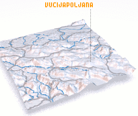 3d view of Vučija Poljana