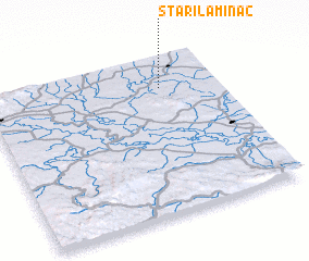 3d view of Stari Laminac