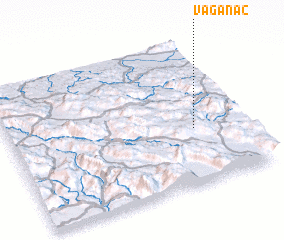 3d view of Vaganac