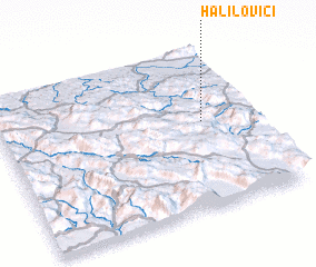 3d view of Halilovići