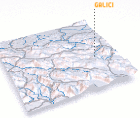 3d view of Galići