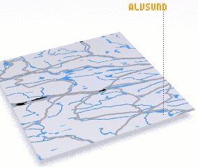 3d view of Älvsund