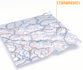 3d view of Stanarevići