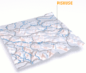 3d view of Piskuše