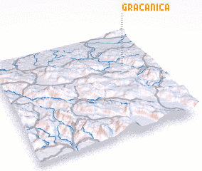 3d view of Gračanica