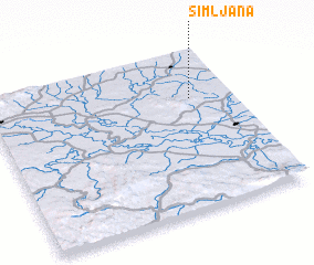 3d view of Šimljana