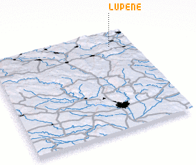 3d view of Lupěné