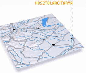 3d view of Kosztolánci Tanya