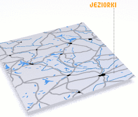 3d view of Jeziorki