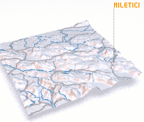 3d view of Miletići