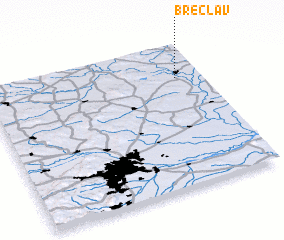 3d view of Břeclav