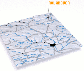 3d view of Nová Roveň