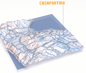 3d view of Casa Fortino