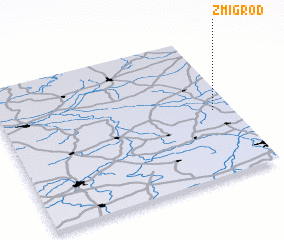 3d view of Żmigród