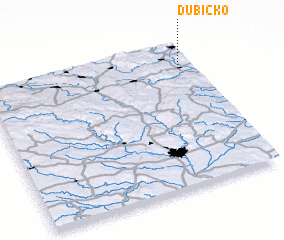 3d view of Dubicko