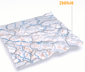 3d view of Ždrnje