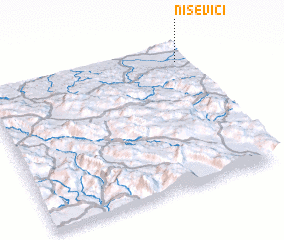 3d view of Niševići