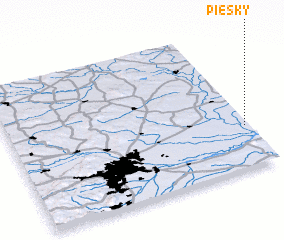 3d view of Piesky