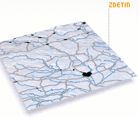 3d view of Zdětín