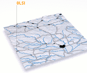 3d view of Olší