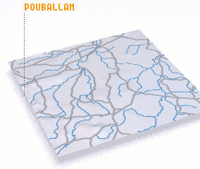 3d view of Poubal-Lam