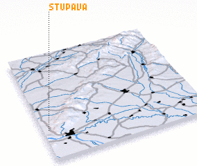 3d view of Stupava