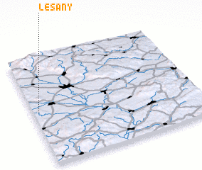 3d view of Lešany