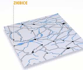 3d view of Ziębice