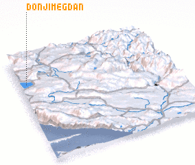 3d view of Donji Megdan