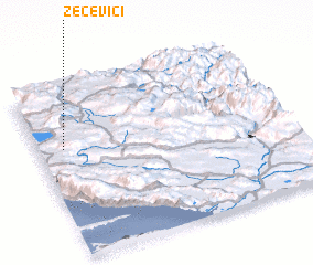 3d view of Zečevići