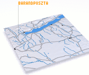 3d view of Bárándpuszta