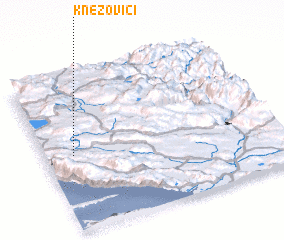 3d view of Knezovići