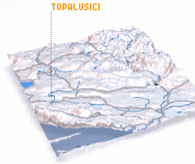 3d view of Topalušići