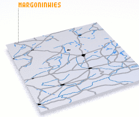 3d view of Margonin Wieś