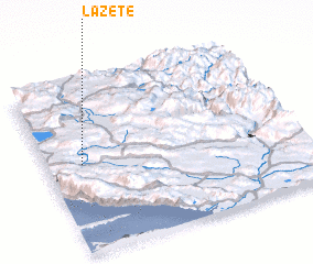 3d view of Lažete