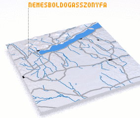 3d view of Nemesboldogasszonyfa