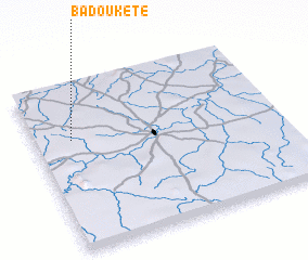 3d view of Badoukété