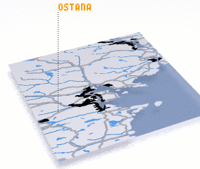 3d view of Östanå