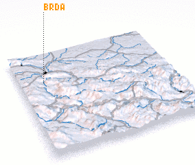 3d view of Brda