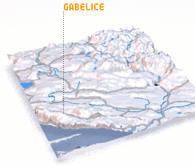3d view of Gabelice