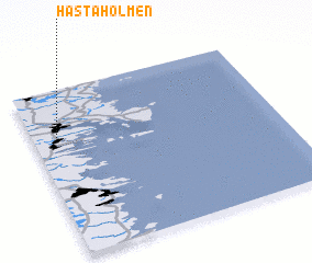 3d view of Håstaholmen