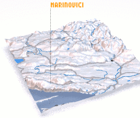 3d view of Marinovići