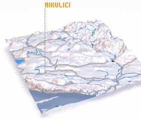 3d view of Mikulići