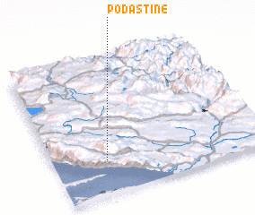 3d view of Podastine